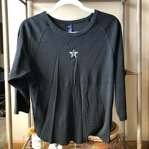 ❗️4 for $20❗️Black Star Shirt